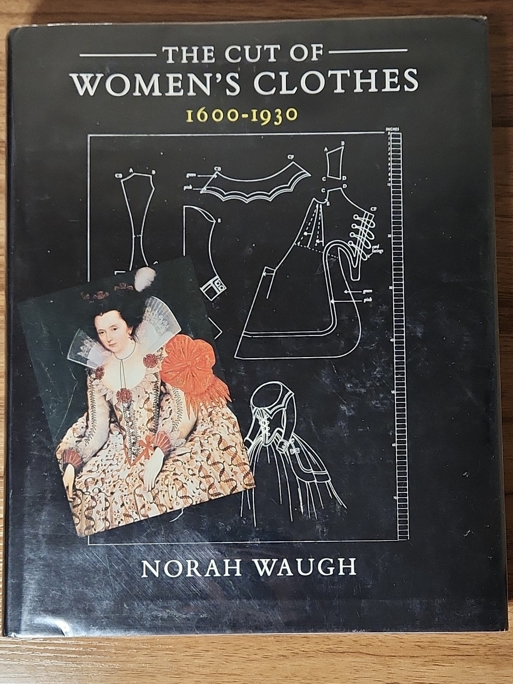 The Cut of Women's Clothes 1600-1930 by Norah Waugh Hardcover 5th Edition 1968